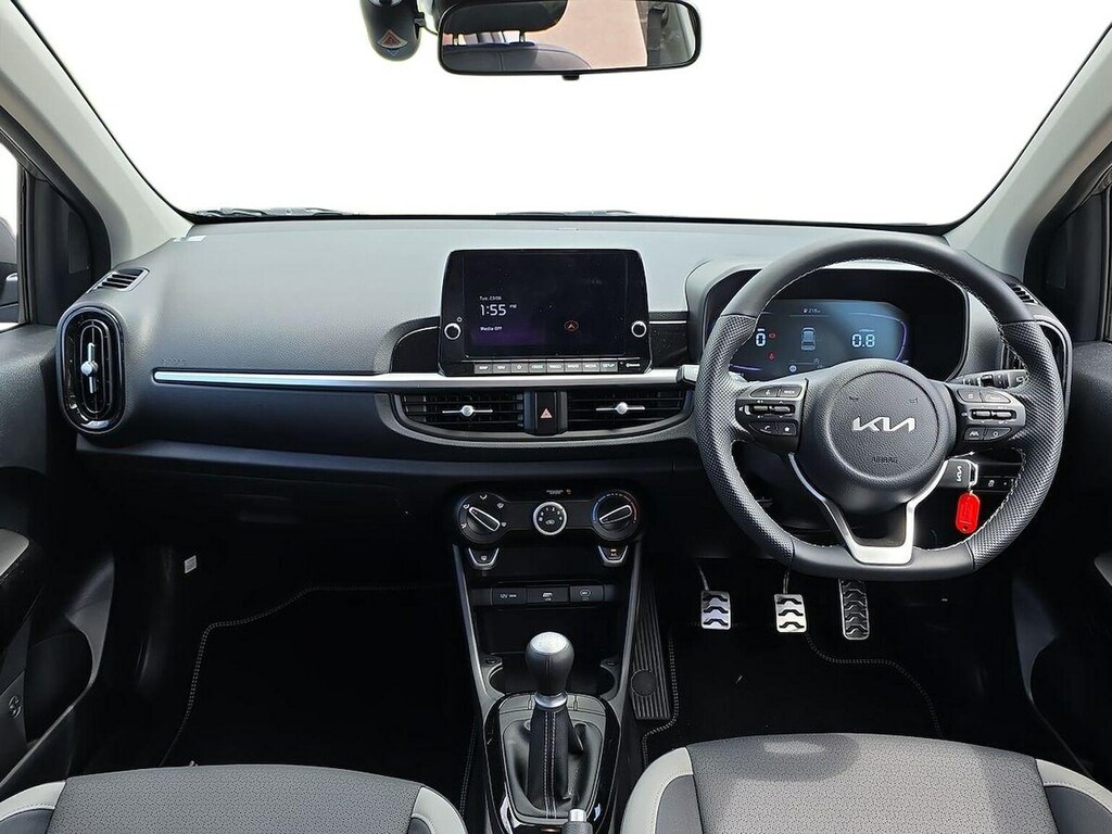 Kia Picanto Picanto 1.0 67 Gt-line Hatchback Grey #4
