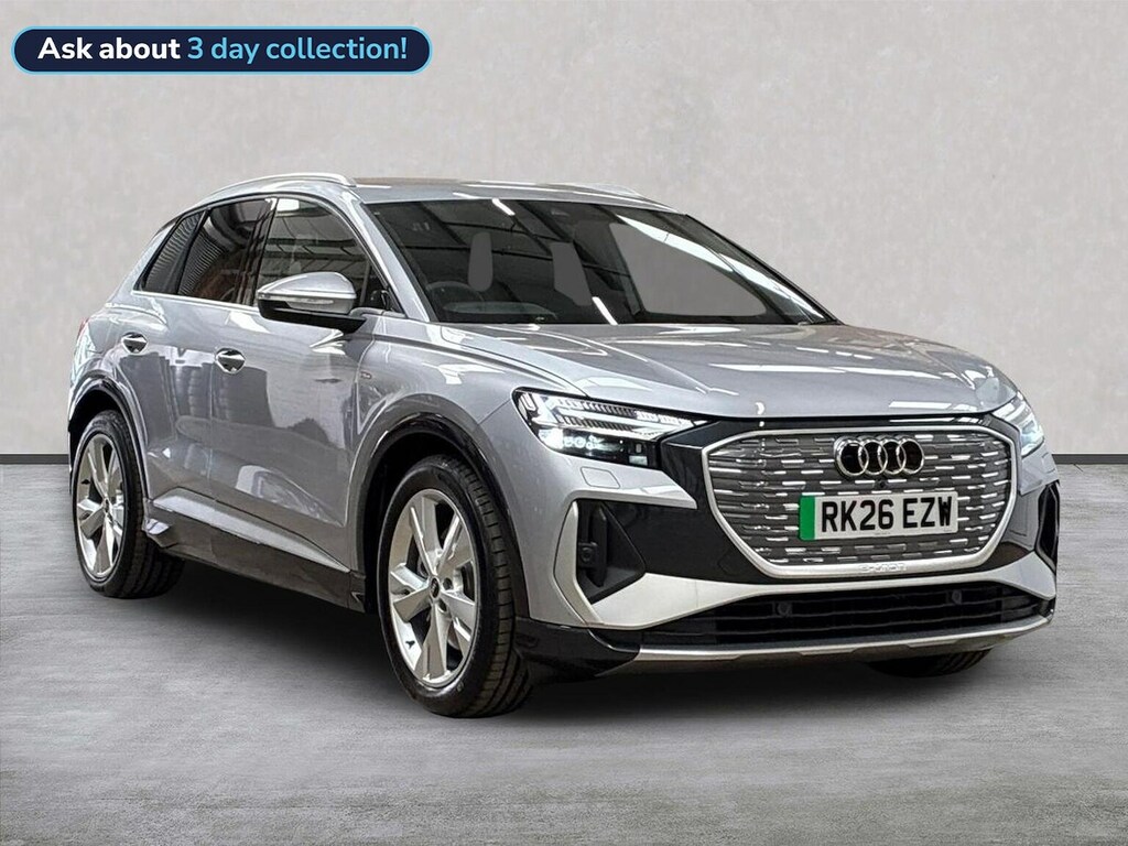 Audi Q4 E Tron 45 S Line Suv 82Kwh 286 Ps Silver