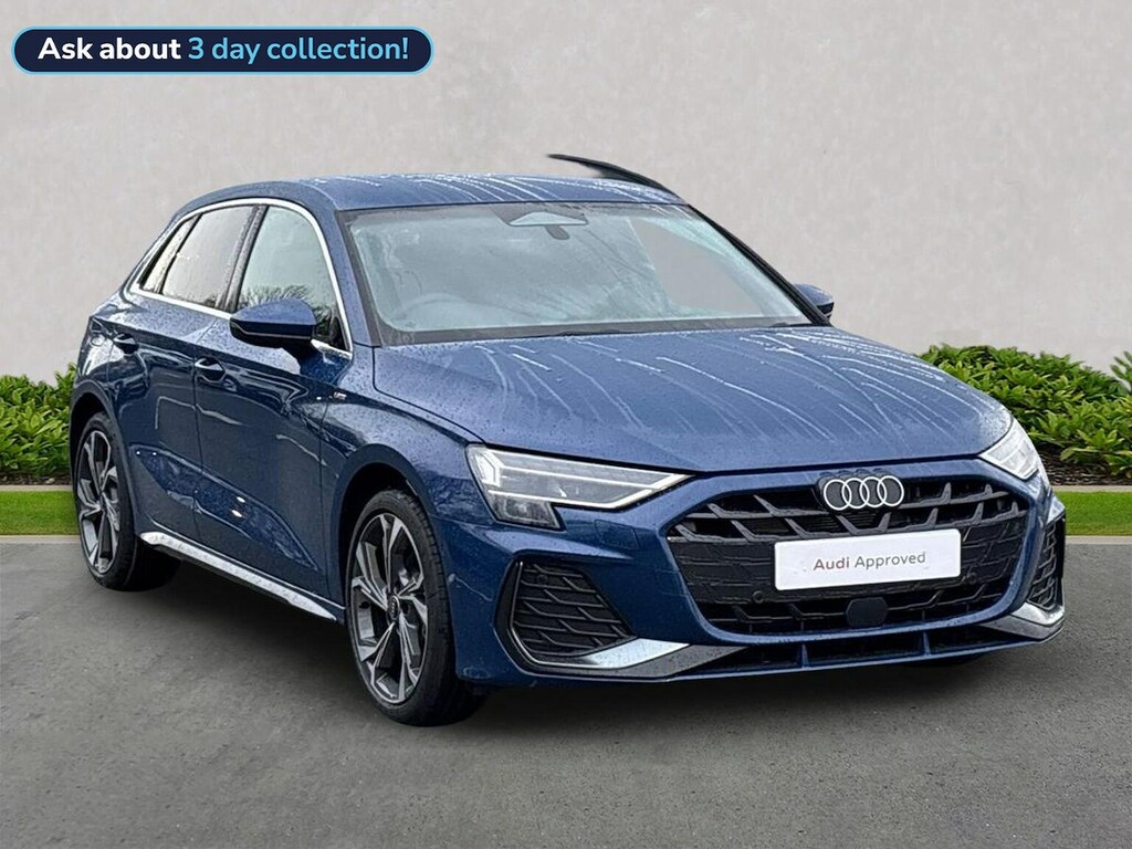 Audi A3 1.5 Tfsi 150 S Line S Tronic Blue