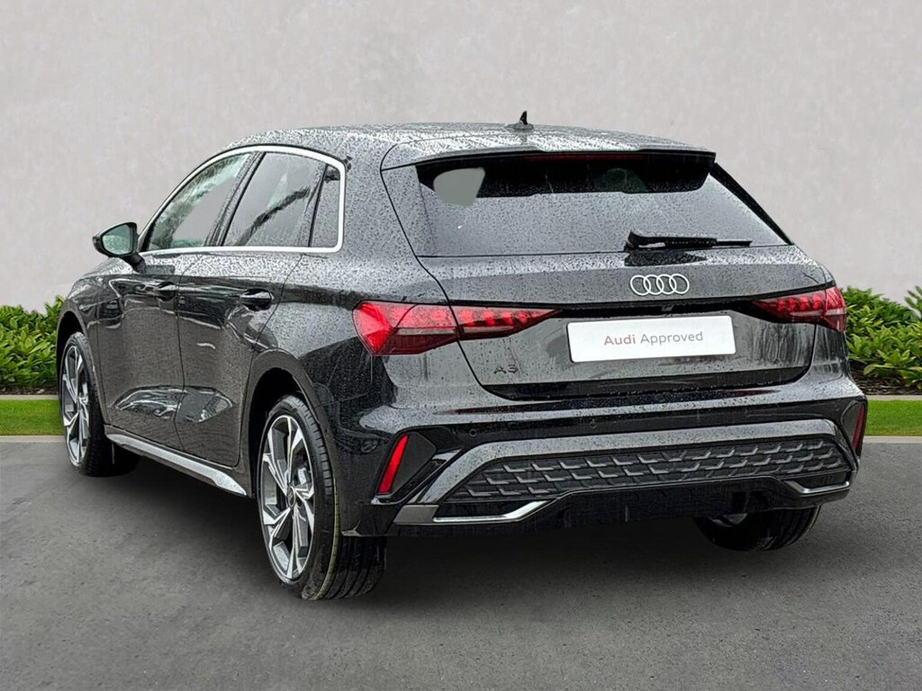 Audi A3 1.5 Tfsi 150 S Line S Tronic Tech Pack NA75KFN Black #2