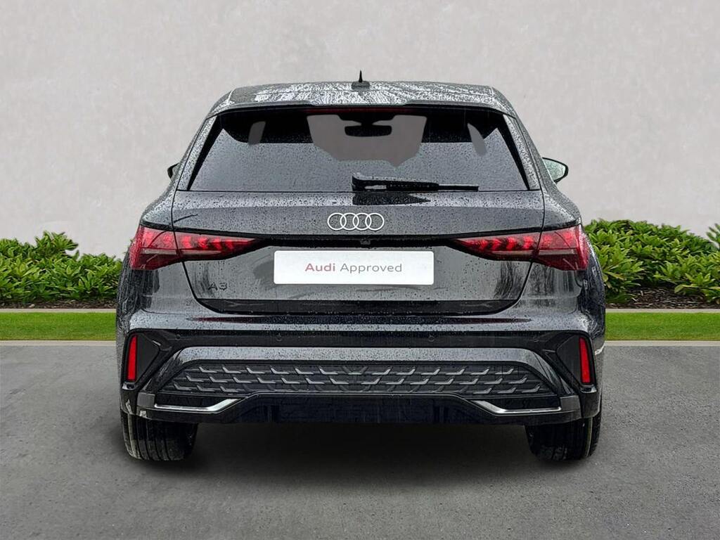Audi A3 1.5 Tfsi 150 S Line S Tronic Tech Pack NA75KFN Black #4