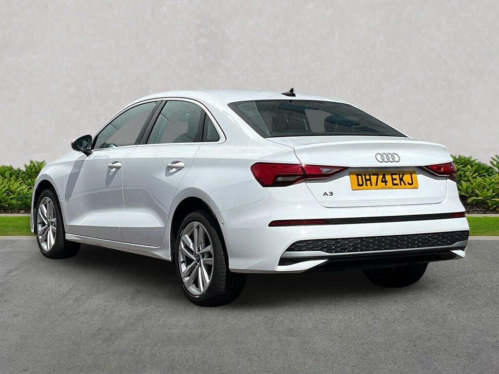 Audi A3 1.5 Tfsi 30 Sport Saloon Euro 6 DH74EKJ White #2