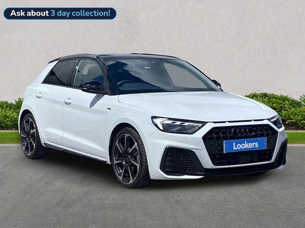Audi A1 1.0 Tfsi 30 Black Edition Sportback Man White #2