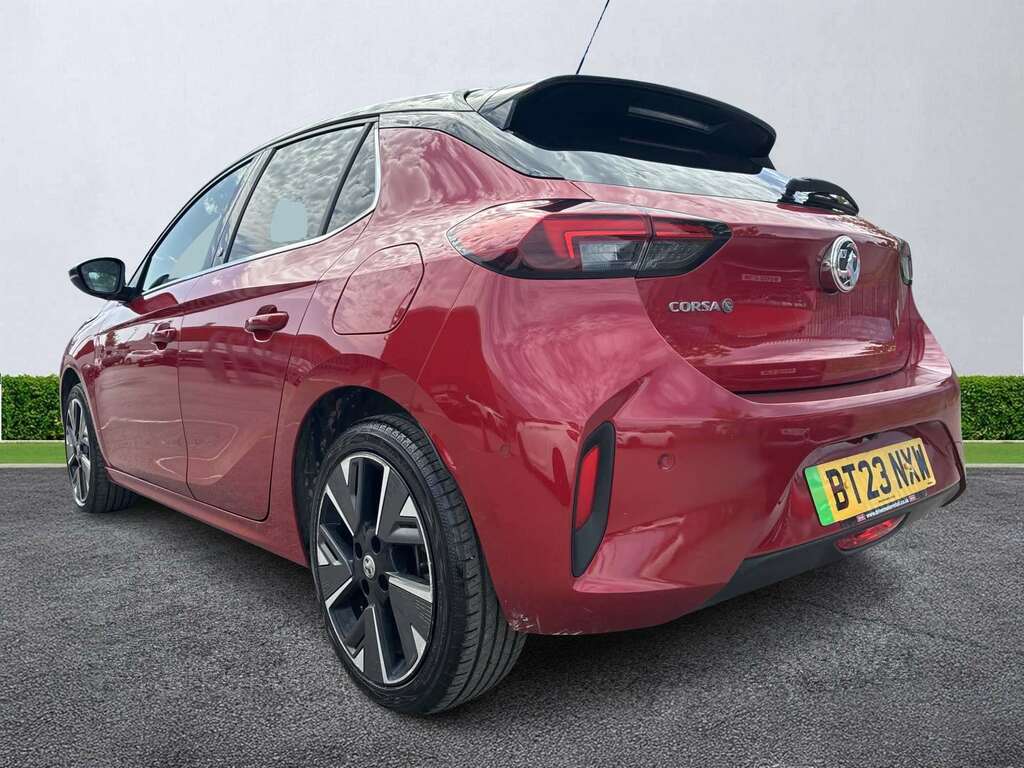 Vauxhall Corsa-e 100Kw Ultimate 50Kwh 11Kwch BT23NXW Red #2