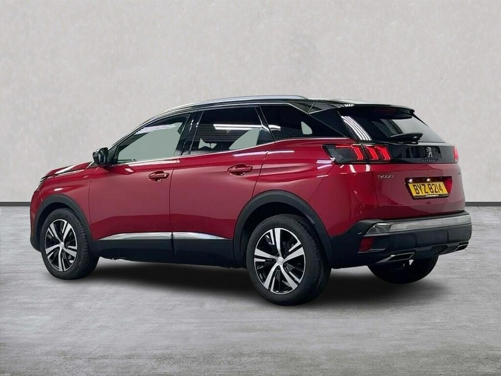 Peugeot 3008 1.5 Bluehdi Gt Suv Eat Euro 6 Ss 13 BYZ8214 Red #2