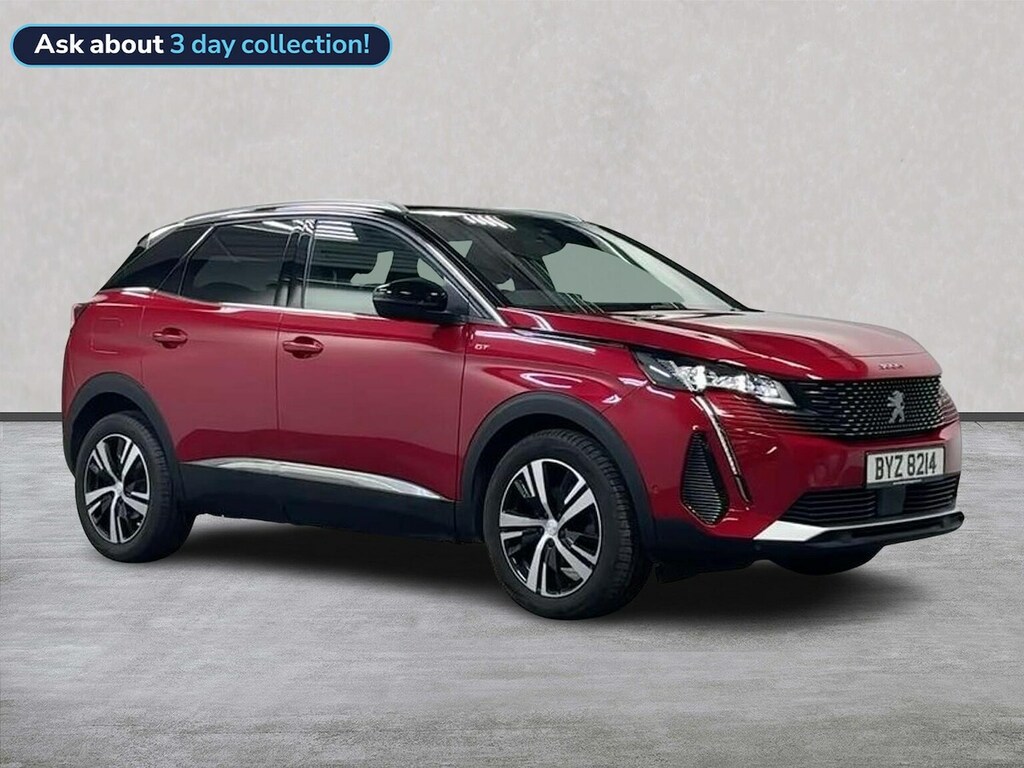 Peugeot 3008 1.5 Bluehdi Gt Suv Eat Euro 6 Ss 13 Red