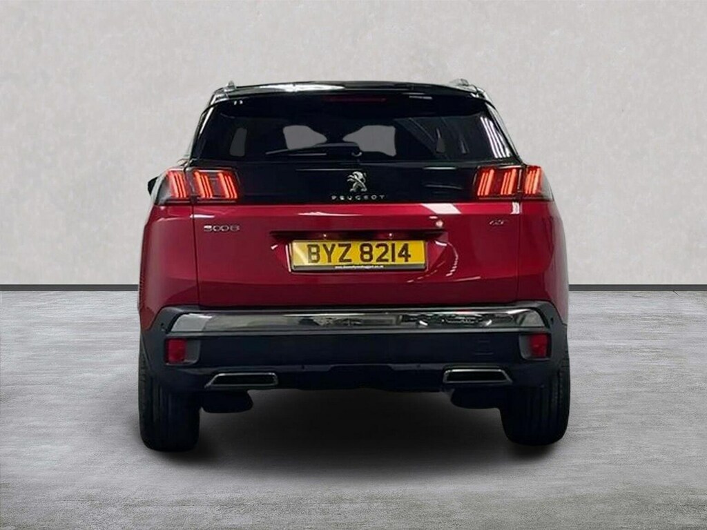 Peugeot 3008 1.5 Bluehdi Gt Suv Eat Euro 6 Ss 13 BYZ8214 Red #4