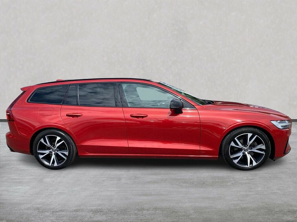 Volvo V60 2.0 B3 Mhev Plus Estate Hybrid Dct Red #3