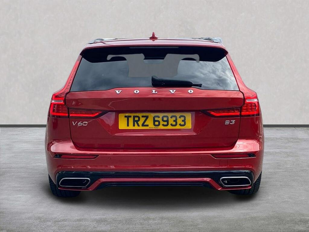 Volvo V60 2.0 B3 Mhev Plus Estate Hybrid Dct Red #4