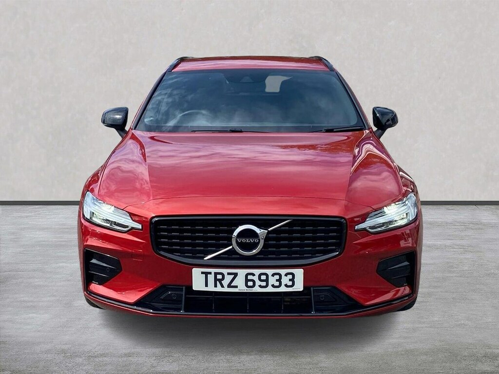 Volvo V60 2.0 B3 Mhev Plus Estate Hybrid Dct Red #5