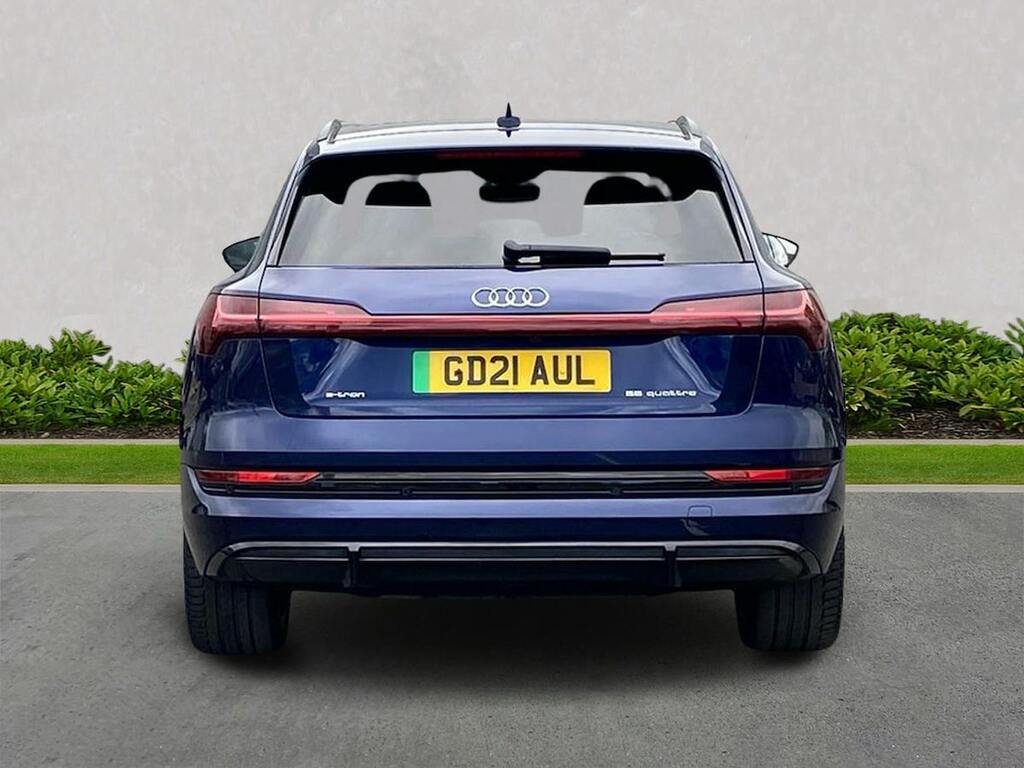 Audi E-tron 55 Black Edition Suv Quattro 95K Blue #4