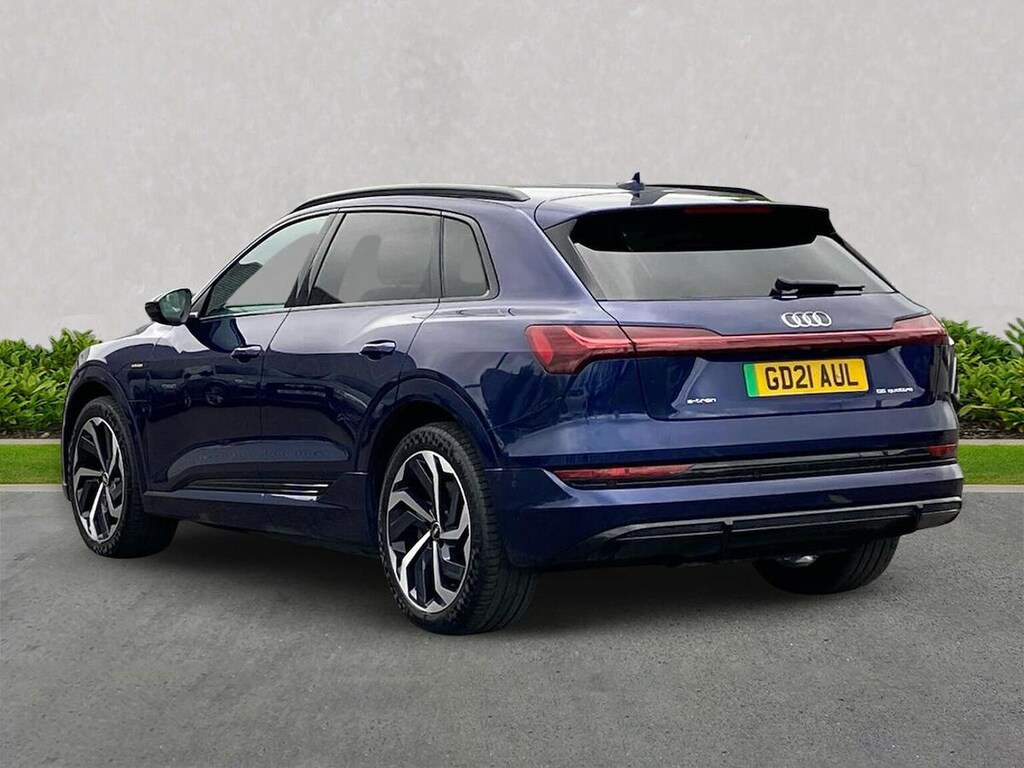 Audi E-tron 55 Black Edition Suv Quattro 95K Blue #2