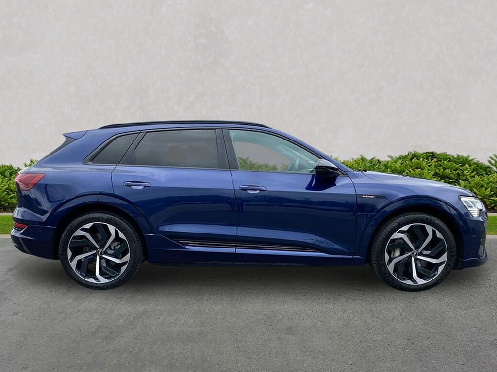 Audi E-tron 55 Black Edition Suv Quattro 95K Blue #3