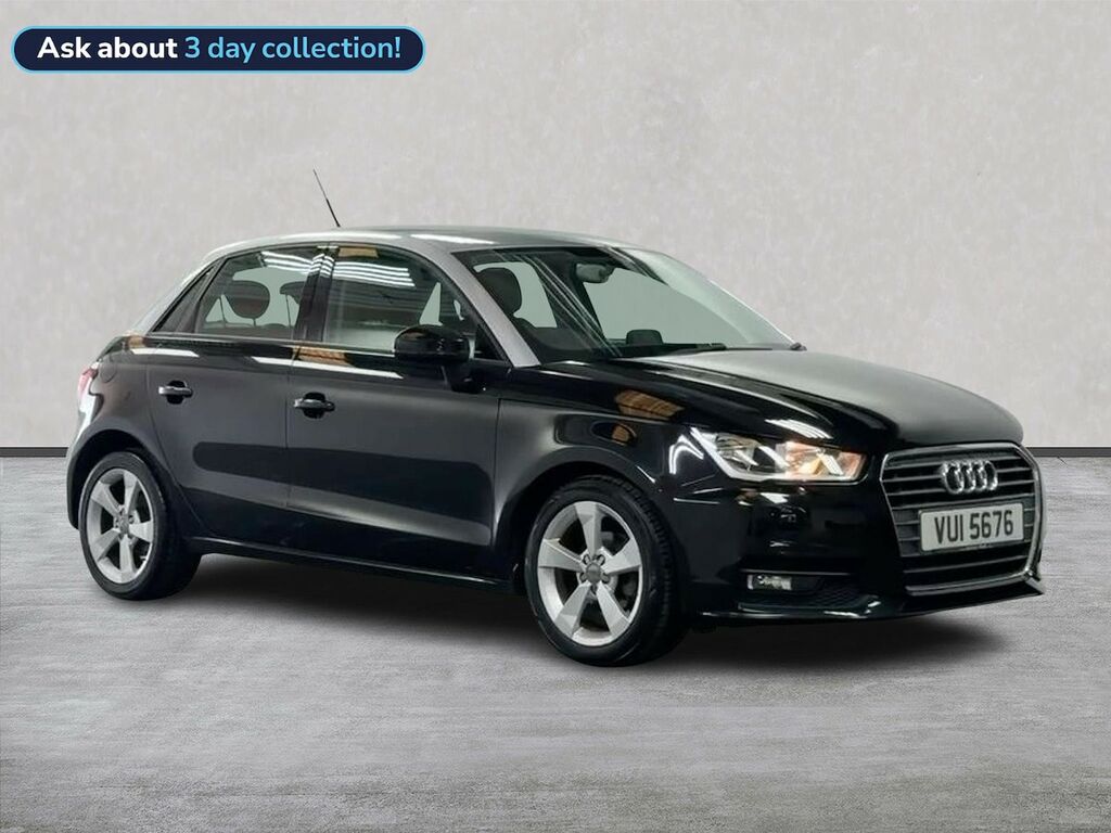 Audi A1 1.0 Tfsi Sport Sportback Euro 6 VUI5676 Black