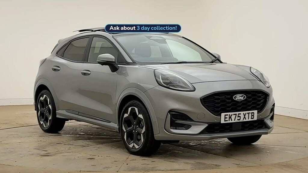 Ford Puma 1.0T Ecoboost Mhev St-line X Suv Hybrid Silver