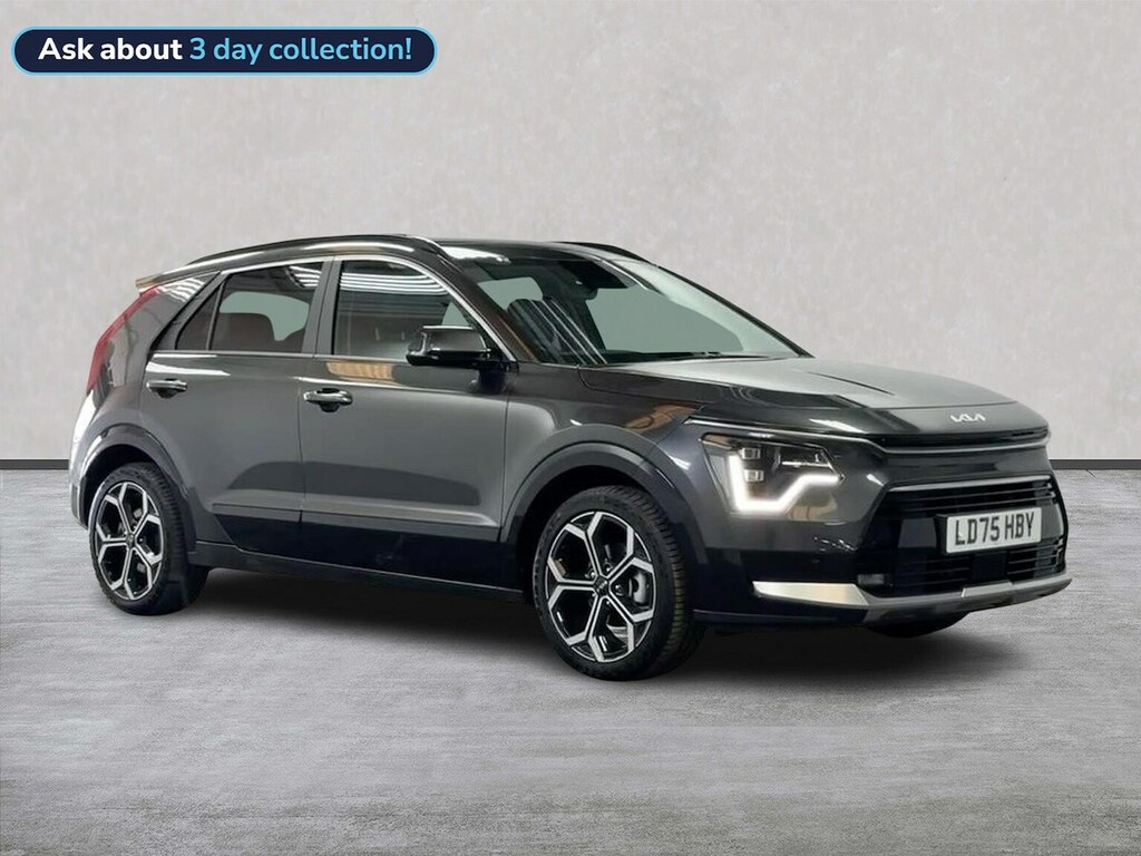 Kia Niro Niro 1.6 Gdi 127 Hybrid 3 Dct Estate Grey