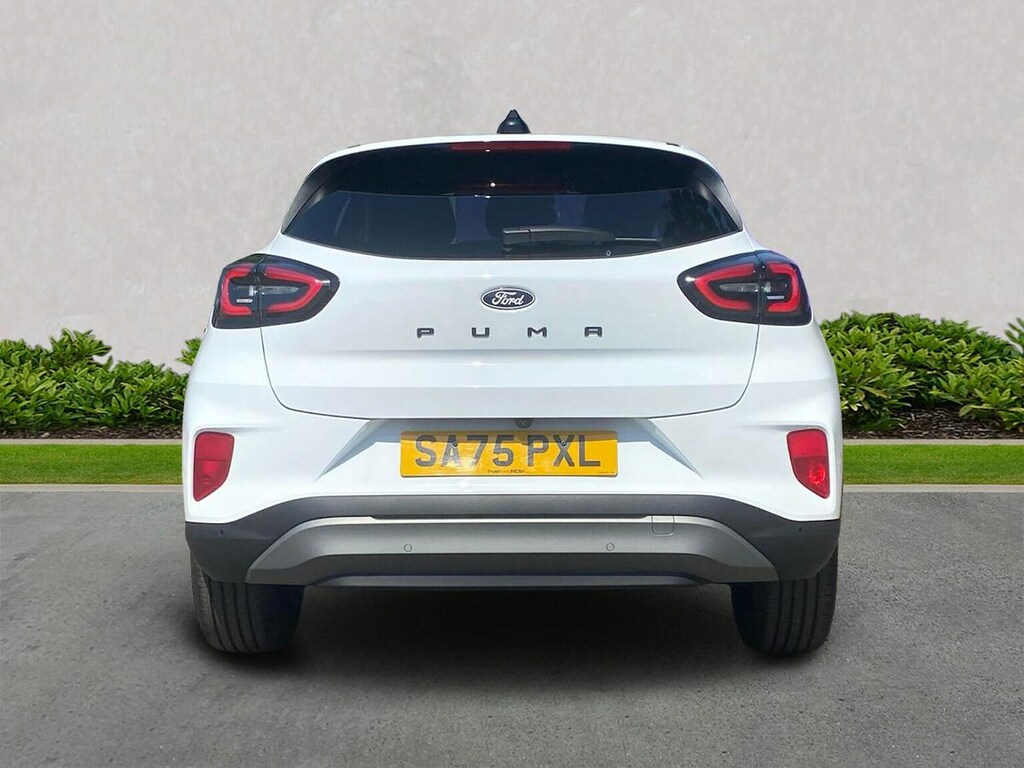 Ford Puma 1.0T Ecoboost Mhev Titanium Suv Hybrid White #4
