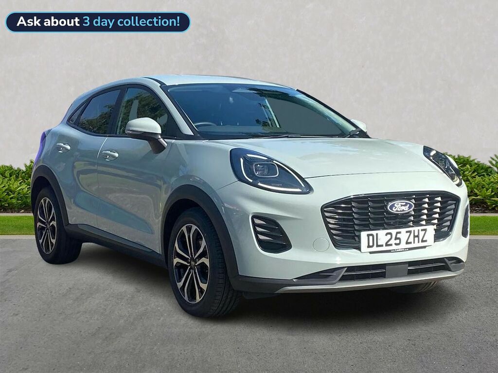 Ford Puma 1.0T Ecoboost Mhev Titanium Suv Hybrid DL25ZHZ Grey