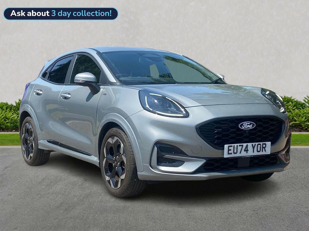 Ford Puma 1.0T Ecoboost Mhev St-line X Suv Hybrid Silver