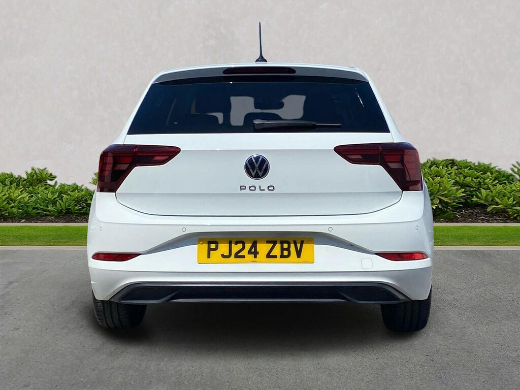 Volkswagen Polo 1.0 Tsi Match Hatchback Euro 6 White #4