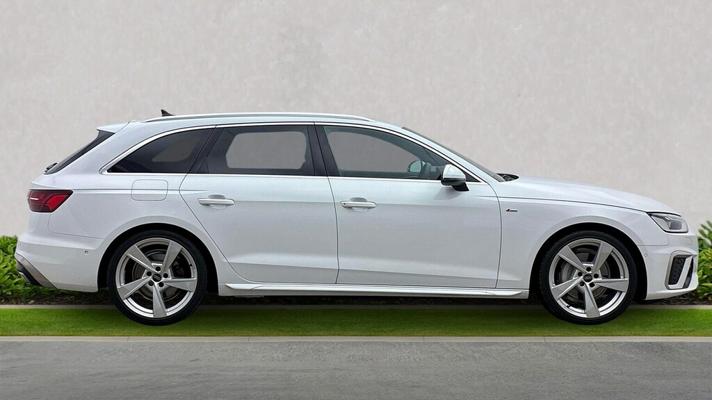 Audi A4 Avant 40 Tfsi 204 S Line S Tronic White #3