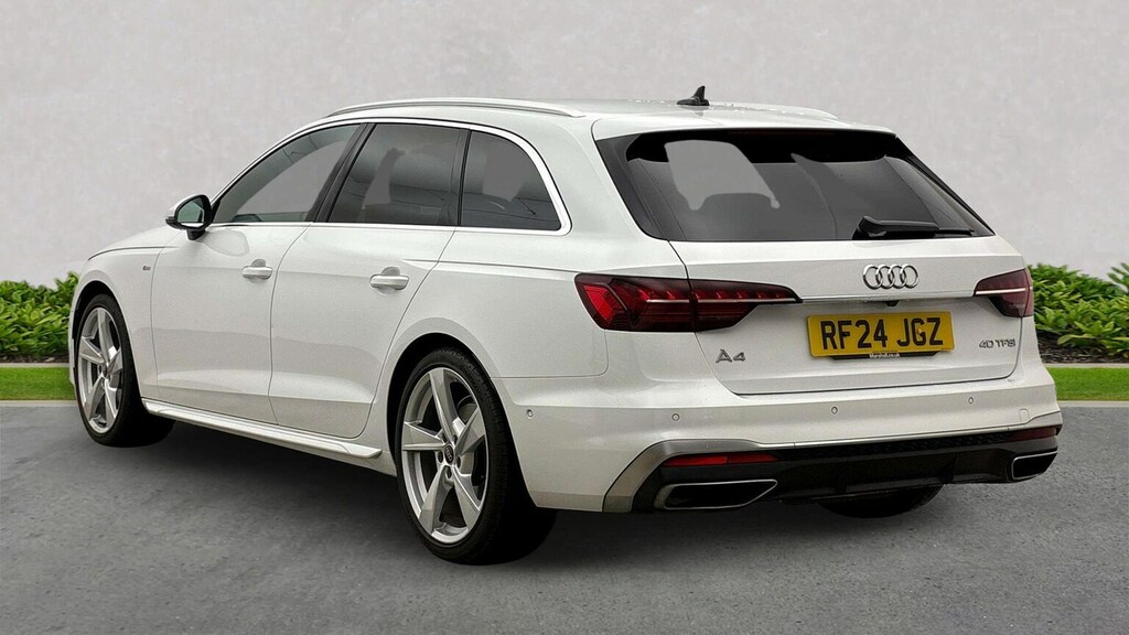 Audi A4 Avant 40 Tfsi 204 S Line S Tronic White #2