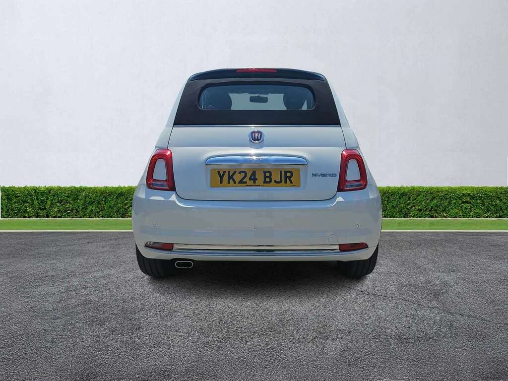 Fiat 500C 1.0 Mild Hybrid White #4