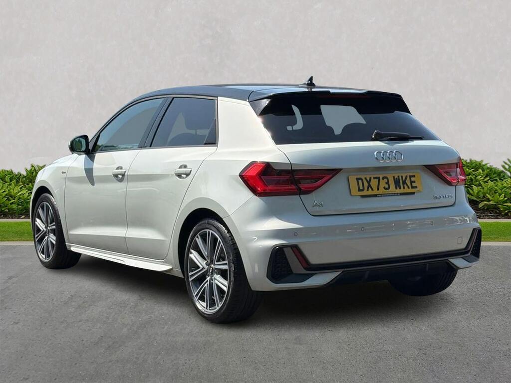 Audi A1 30 Tfsi S Line S Tronic DX73WKE Silver #2