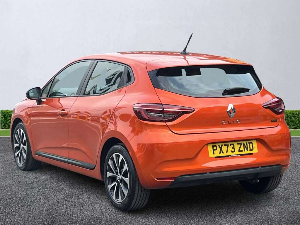 Renault Clio 1.6 E-tech Full Hybrid 145 Evolution PX73ZND Orange #2