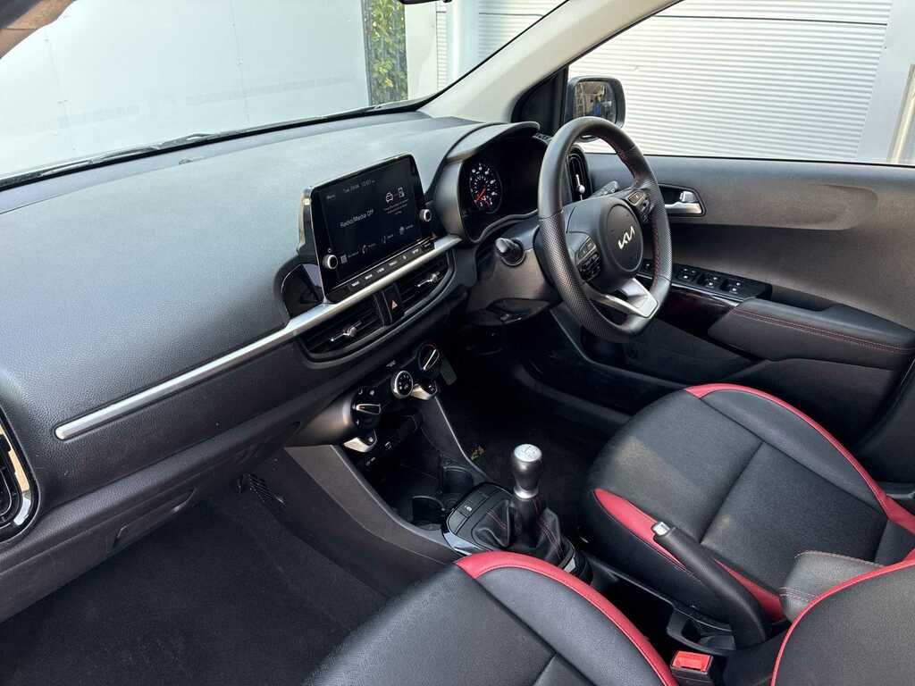 Kia Picanto Hatchback Black #7