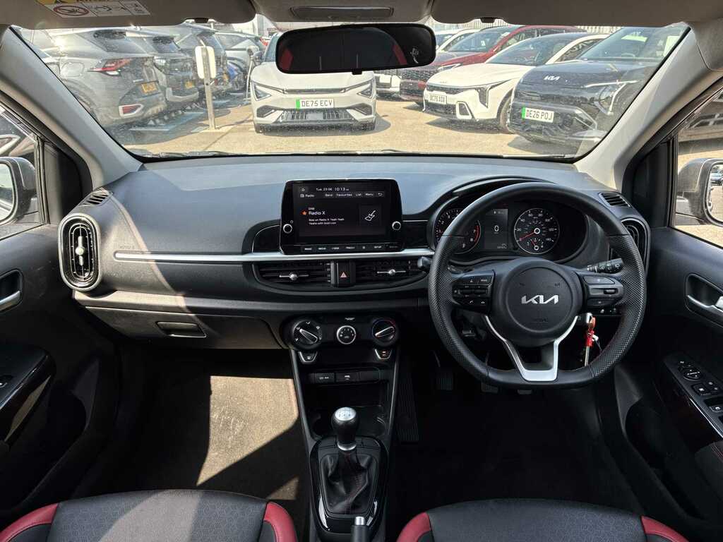 Kia Picanto Hatchback Black #8