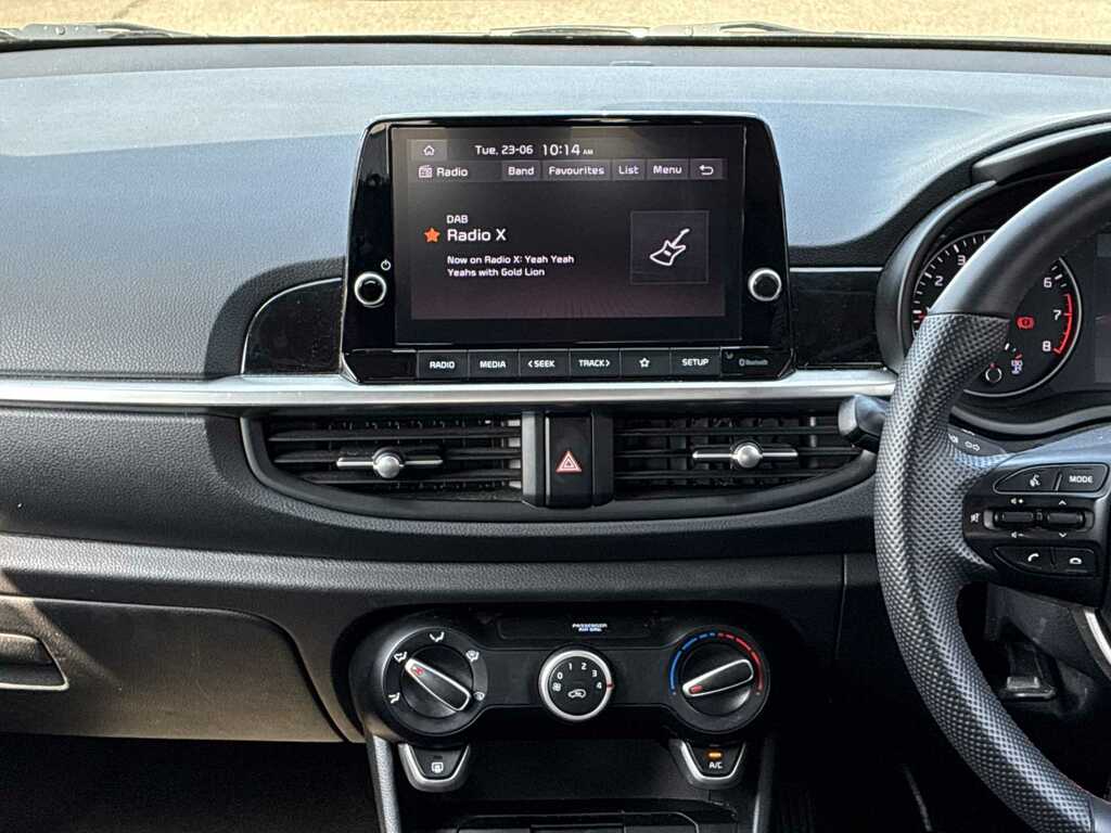 Kia Picanto Hatchback Black #11