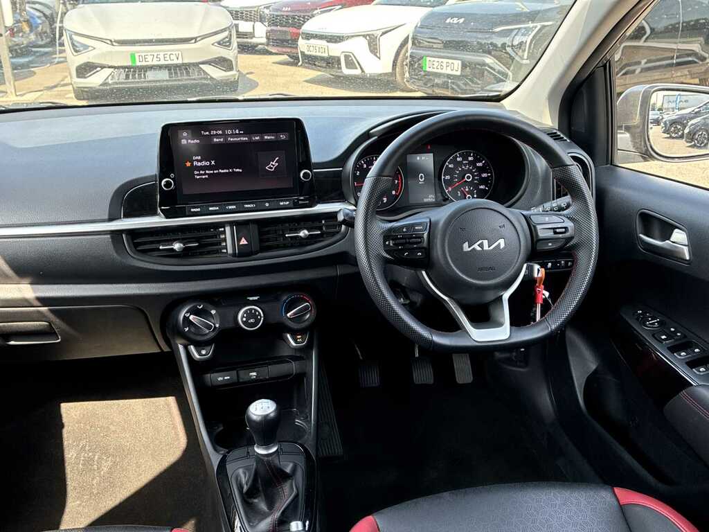 Kia Picanto Hatchback Black #14