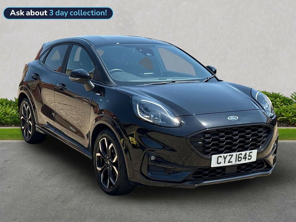 Ford Puma 1.0T Ecoboost Mhev St-line X Suv Hybrid Black