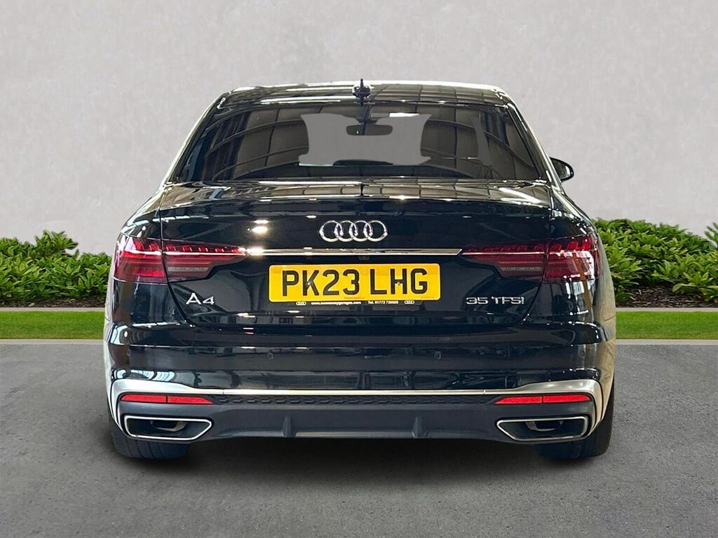Audi A4 2.0 Tfsi 35 S Line Saloon S Tronic Euro Black #4