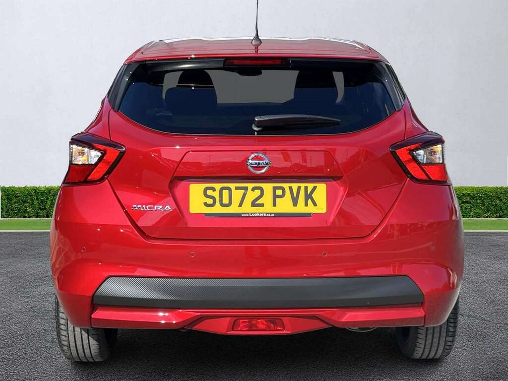 Nissan Micra 1.0 Ig-t 92 Tekna Cvt SO72PVK Red #4