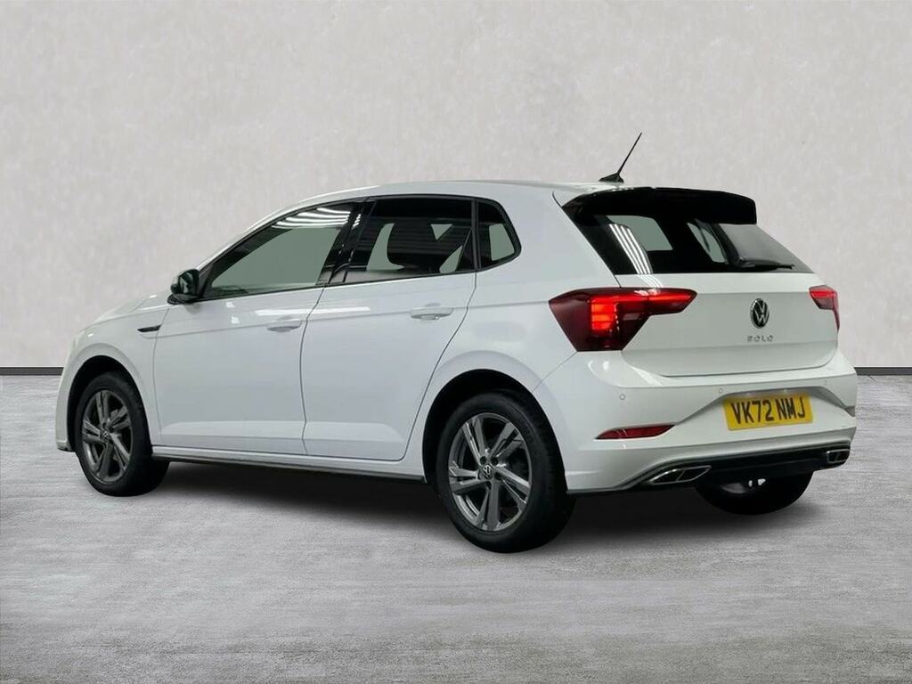 Volkswagen Polo 1.0 Tsi R-line Hatchback Euro 6 White #2