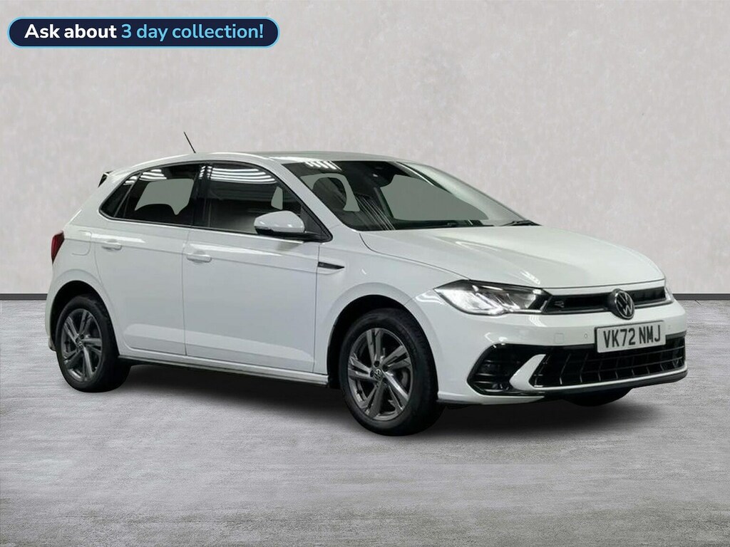 Volkswagen Polo 1.0 Tsi R-line Hatchback Euro 6 White