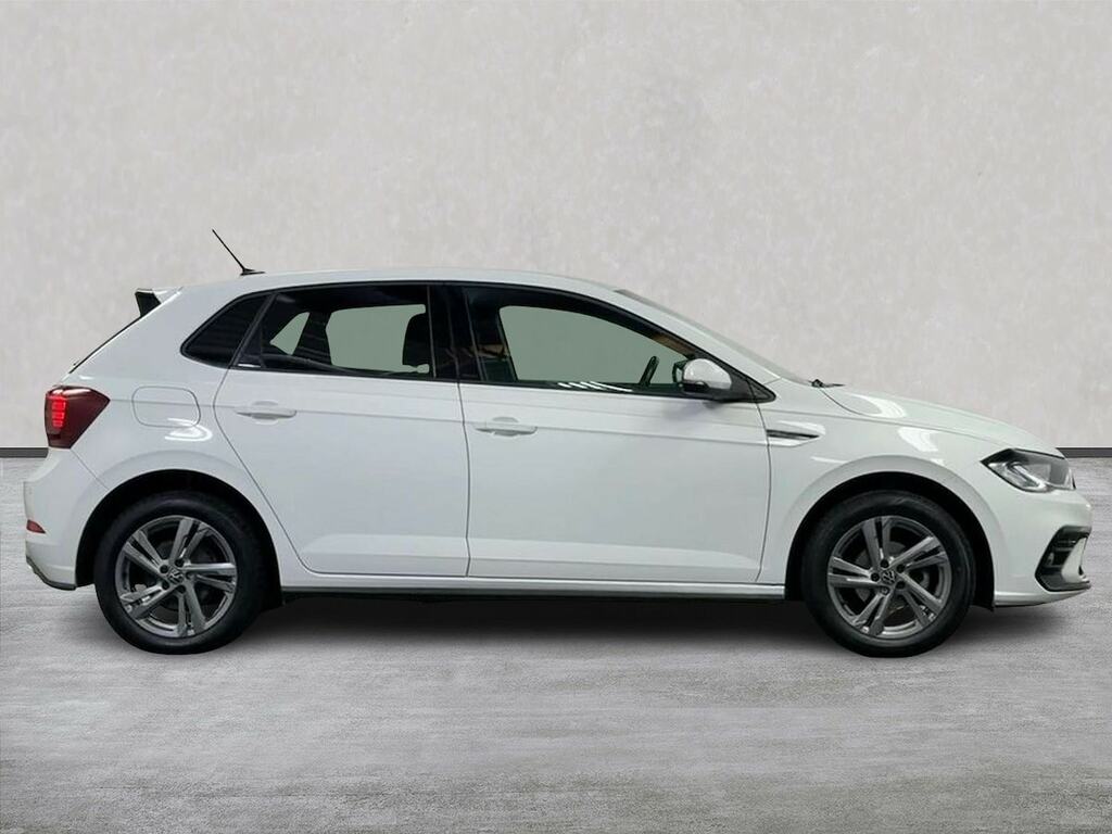 Volkswagen Polo 1.0 Tsi R-line Hatchback Euro 6 White #3