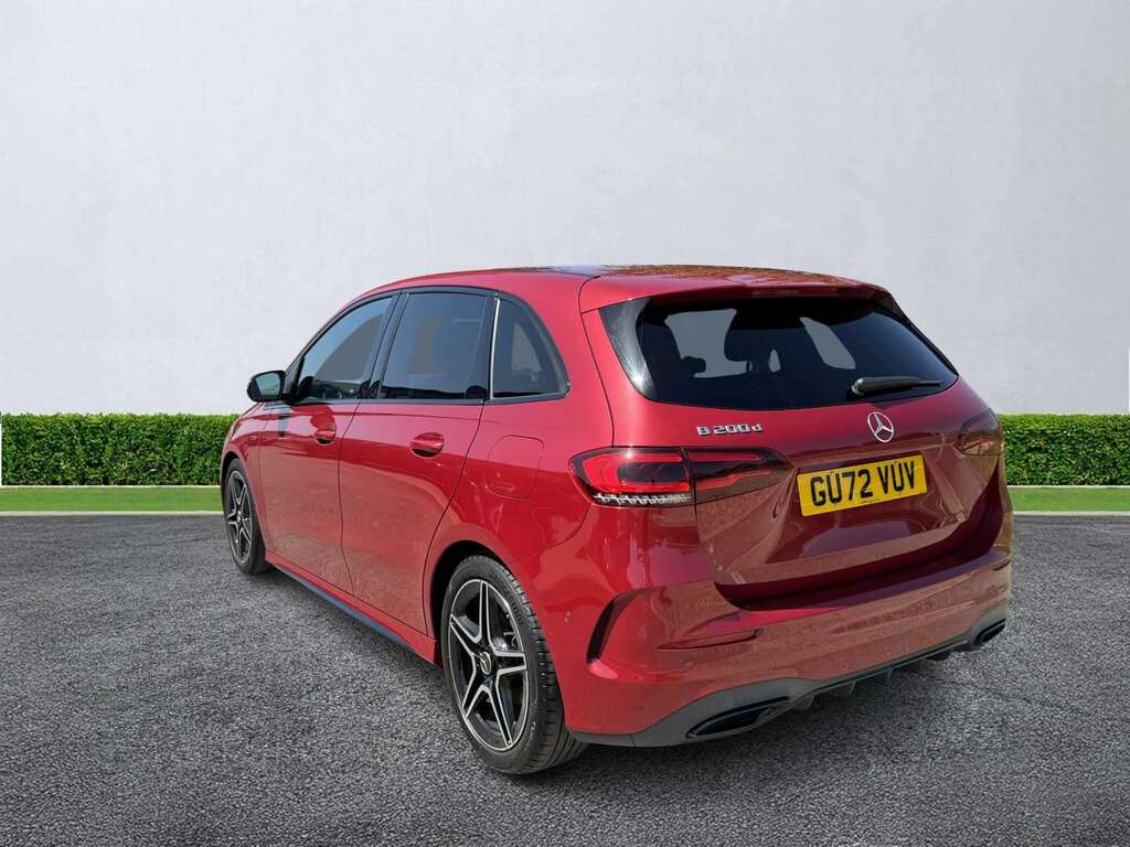Mercedes-Benz B Class B200d Amg Line Executive Edition Red #5