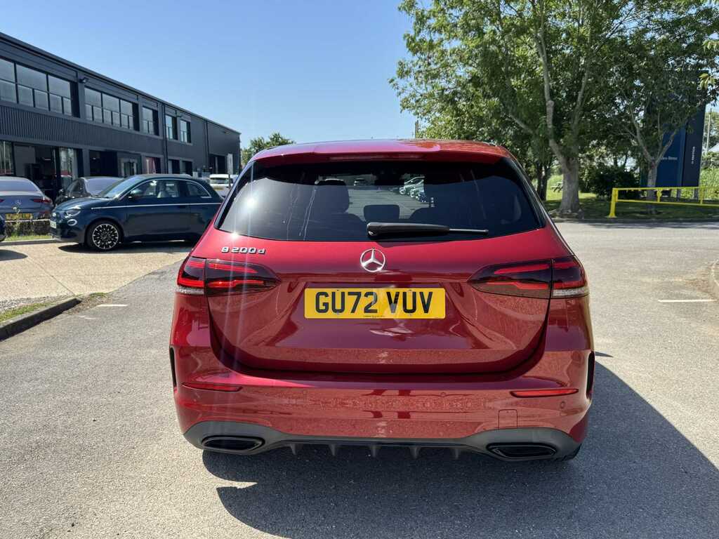 Mercedes-Benz B Class B200d Amg Line Executive Edition Red #6