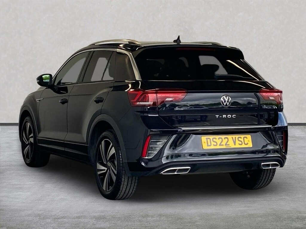 Volkswagen T-Roc 1.5 Tsi R-line Suv Euro 6 Ss Black #2