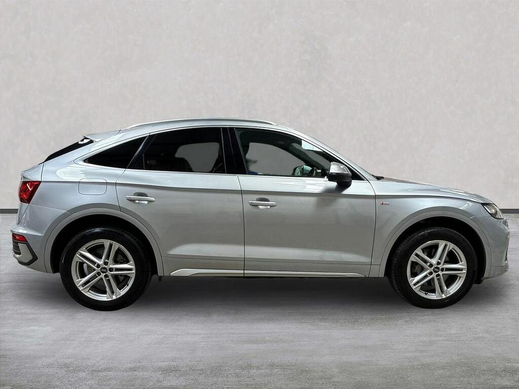 Audi Q5 2.0 Tdi 40 S Line Sportback S Tronic Qu RJ22SUV Silver #3