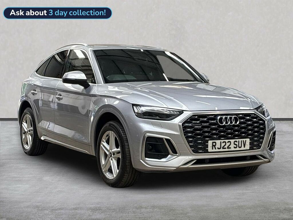 Audi Q5 2.0 Tdi 40 S Line Sportback S Tronic Qu Silver
