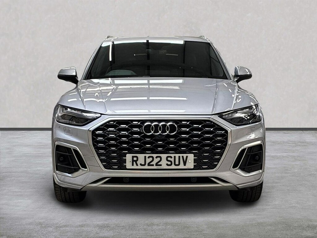 Audi Q5 2.0 Tdi 40 S Line Sportback S Tronic Qu RJ22SUV Silver #5