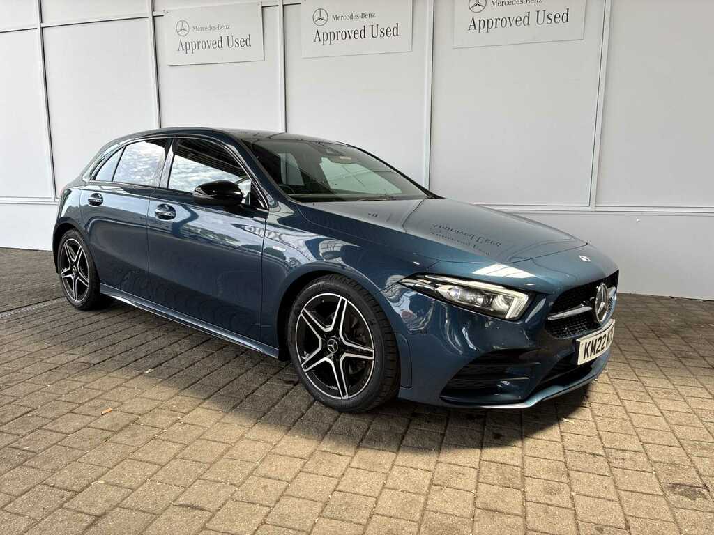 Mercedes-Benz A Class A180 Amg Line Premium Plus Edition Blue