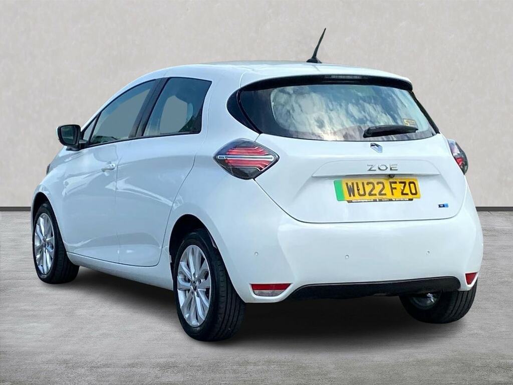 Renault Zoe R110 Ev50 52Kwh Iconic Hatchback White #2