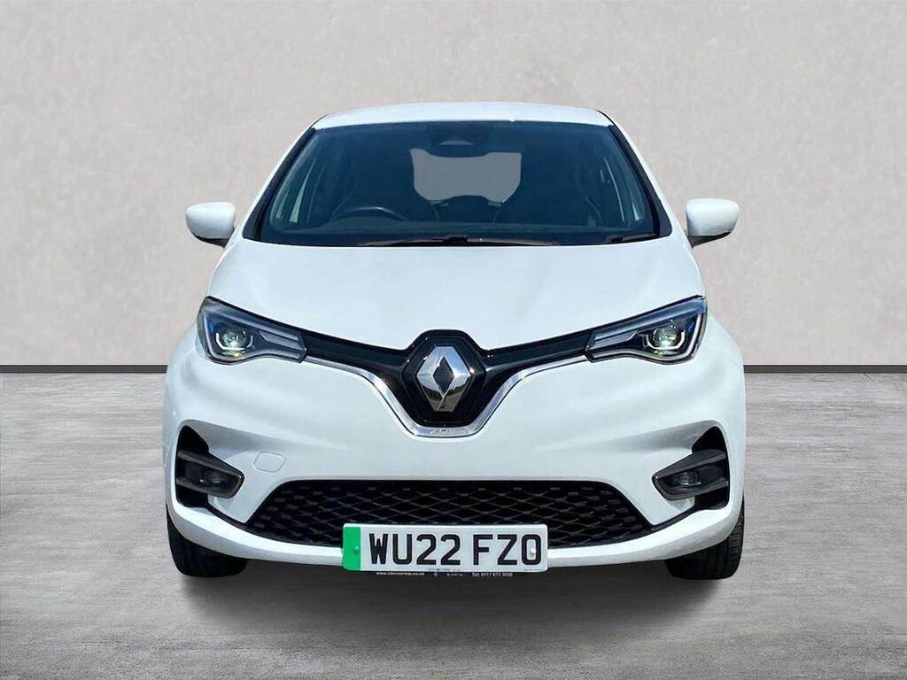 Renault Zoe R110 Ev50 52Kwh Iconic Hatchback White #5