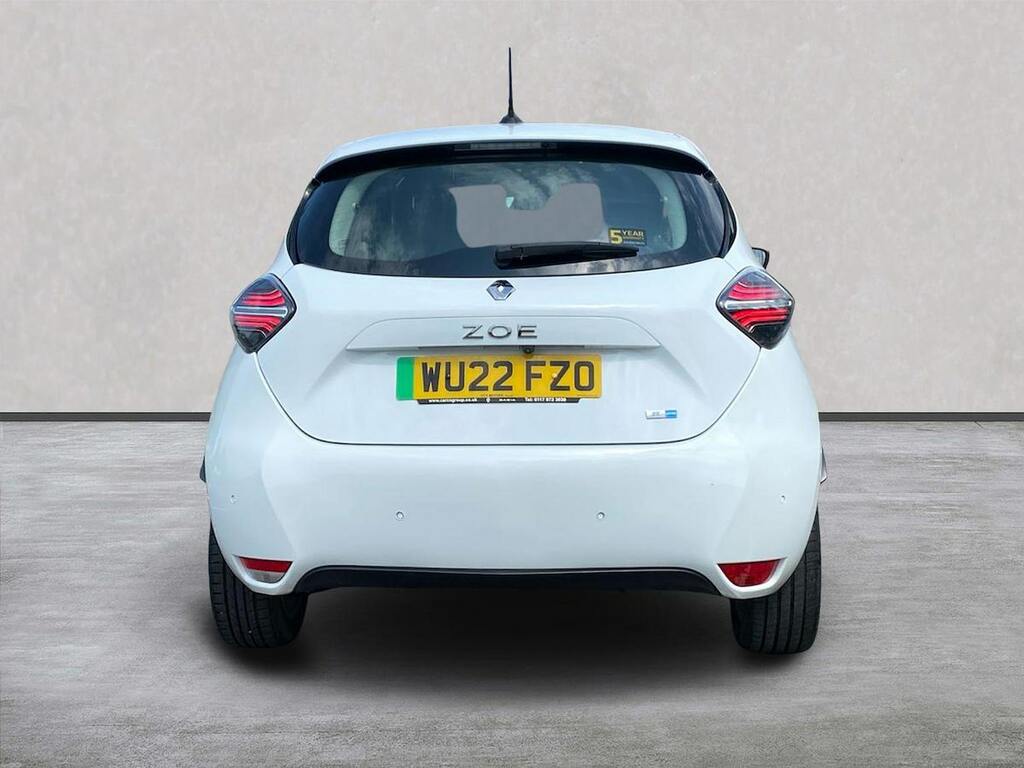 Renault Zoe R110 Ev50 52Kwh Iconic Hatchback White #4