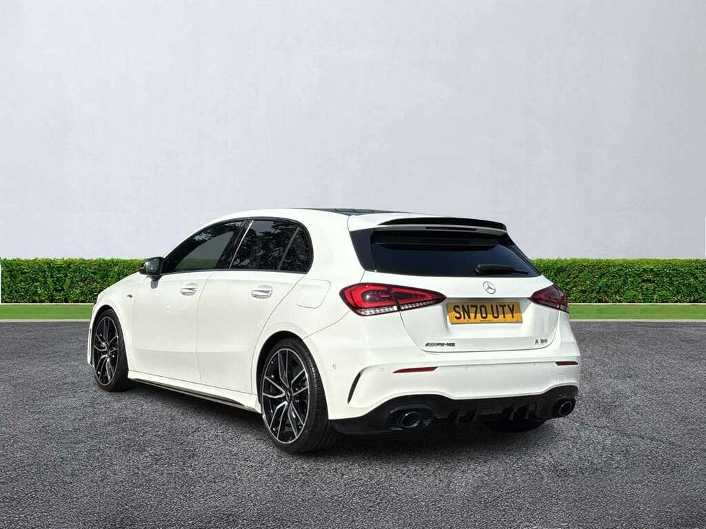 Mercedes-Benz A Class A35 4Matic Premium SN70UTY White #2